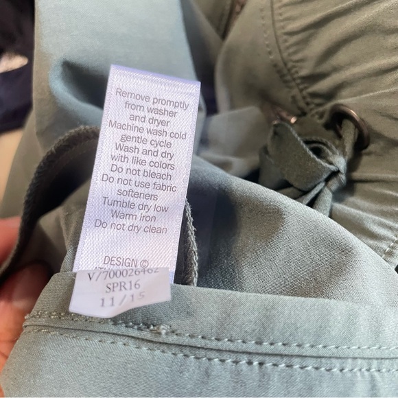 Athleta Olive Green Outdoor Sport Golf Skirt‎ Shorts Skort Size XS Summer Travel - Picture 7 of 10